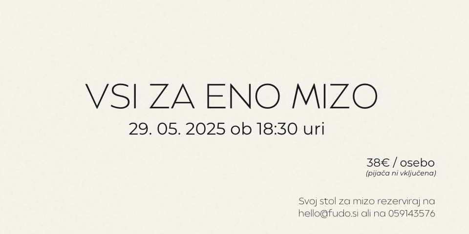 Vsi za eno mizo Vsi za eno mizo